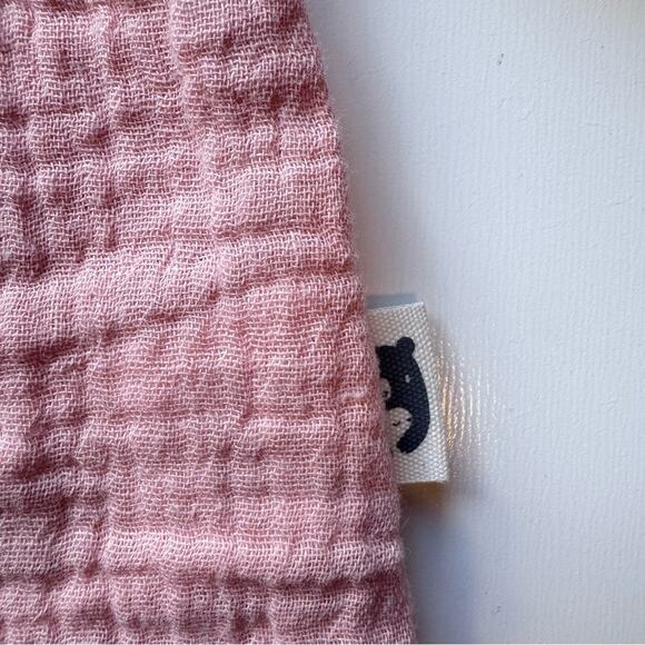 Rabbit‎ Bear Baby Girls 3 months Organic Cotton Pink Newborn Top GOTS Soft Comfy - Picture 8 of 8